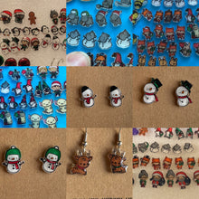 Load image into Gallery viewer, Mini Christmas earring studs